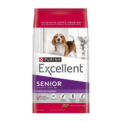 Imagen de ALIMENTO BALANCEADO PERROS EXCELLENT PERRO SENIOR +7 X 15 KG