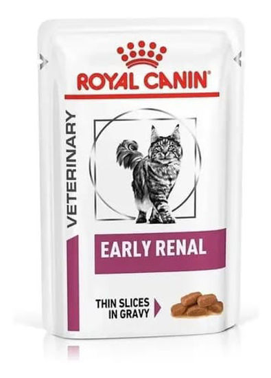 Imagen de ALIMENTO BALANCEADO GATO EARLY RENAL FELINE POUCH X 85 GR
