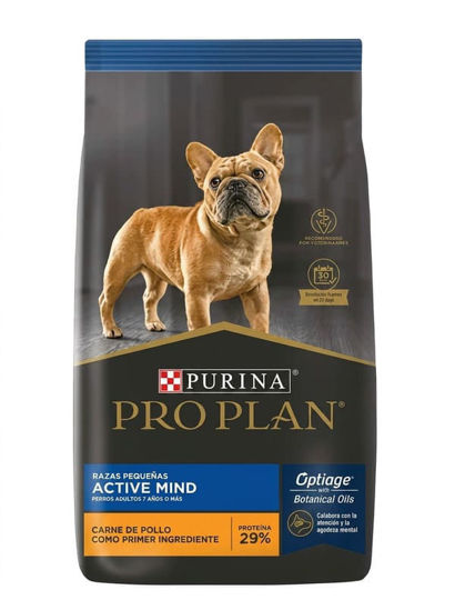 Imagen de ALIMENTO BALANCEADO  PERROS PRO PLAN ADULTO +7 RAZA PEQUEÑA X 3 KG