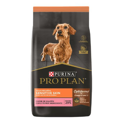 Imagen de ALIMENTO BALANCEADO  PERROS PRO PLAN SENSITIVE SKIN RAZA PEQUEÑA x 3 KG
