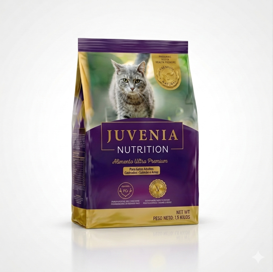 Imagen de ALIMENTO  BALANCEADO GATOS - JUVENIA GATOS X 1,5 KG