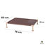Imagen de ACCESORIOS PARA MASCOTAS - CAMPP76*61*18CM CAMA EN ALTURA PARA PERRAS 76*61*18CM