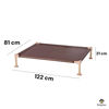 Imagen de ACCESORIOS PARA MASCOTAS - CAMPP122X82X21CM CAMA EN ALTURA MALLADA PARA PERROS 122*81*21CM
