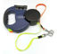 Imagen de ACCESORIOS RARA MASCOTAS - CDCLRX3M CORREA DOBLE CON LINTERNA Y RECIPIENTE DE BOLSAS X 3 METROS AZUL