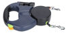 Imagen de ACCESORIOS RARA MASCOTAS - CDCLRX3M CORREA DOBLE CON LINTERNA Y RECIPIENTE DE BOLSAS X 3 METROS AZUL
