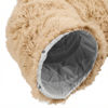 Imagen de ACCESORIOS PARA GATO - CTT/P85X85X26CMB CUCHA TUNEL TERCIOPELO CON PELOTA 85X85X26CM BEIGE
