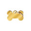 Imagen de ACCESORIOS PARA MASCOTAS - MFB02 MEDALLA HUESO GOLDEN SMALL