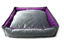 Imagen de ACCESORIOS PARA MASKOTAS - HBRT2PG BASKET REVERSIBLE TALLE 2 - A46L40 PURPURA GRIS
