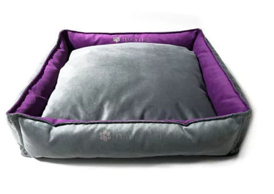 Imagen de ACCESORIOS PARA MASKOTAS - HBRT3PG BASKET REVERSIBLE TALLE 3 - A65L58 PURPURA GRIS