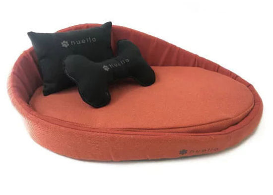 Imagen de ACCESORIOS PARA MASKOTAS - HCPT2T CAMA PARIS TALLE 2 - A53L36 TOMATE